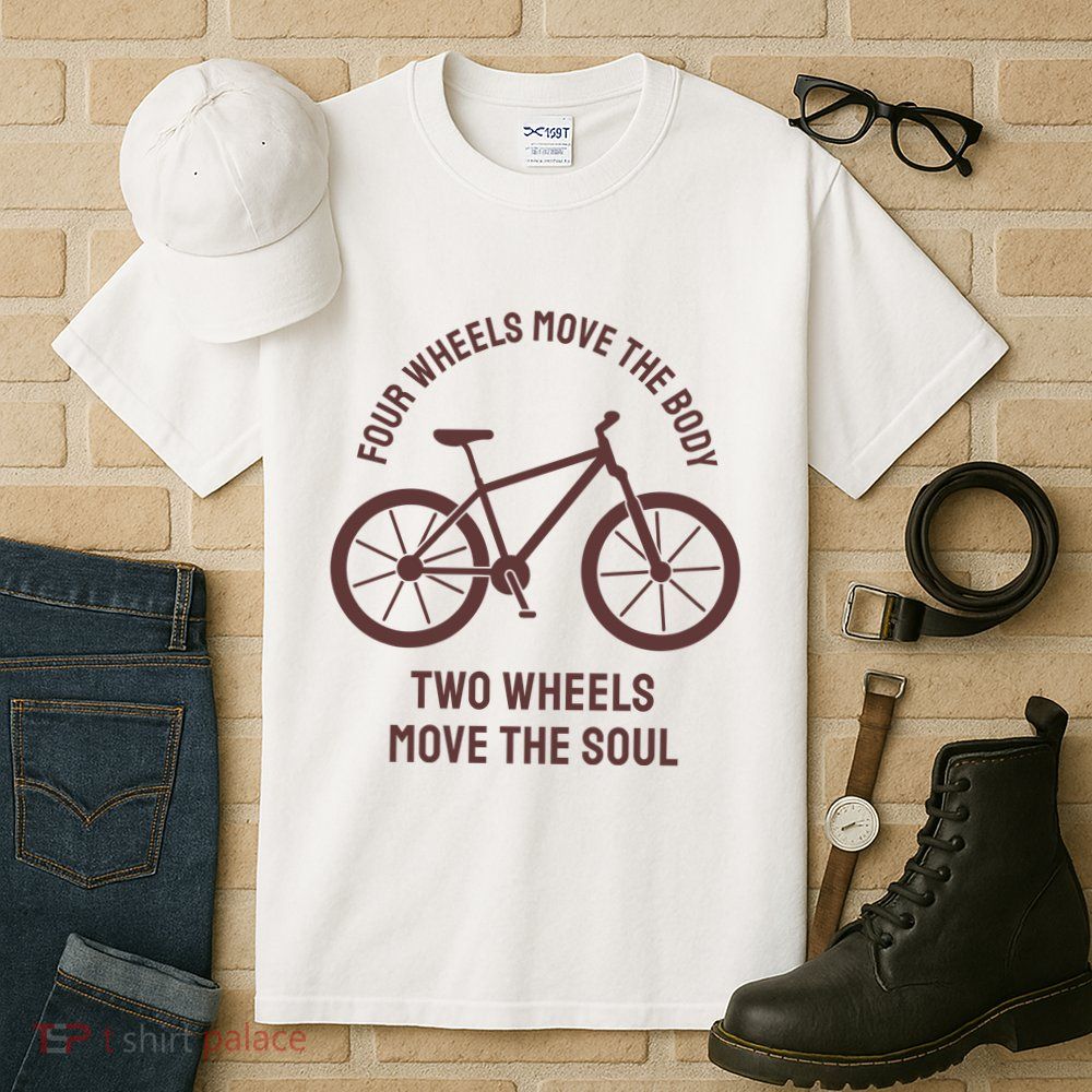Two Wheels Move The Soul Tall T-Shirt