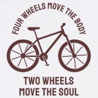 Two Wheels Move The Soul Sustainable Bucket Hat
