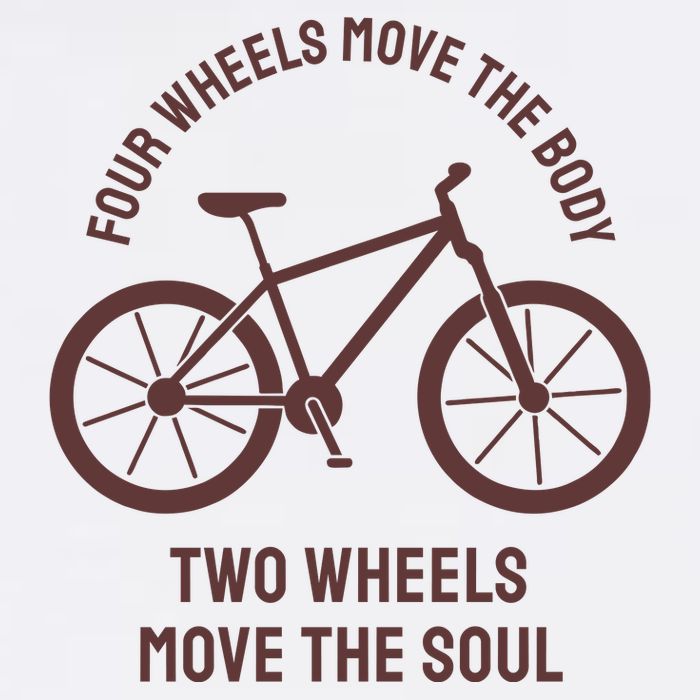 Two Wheels Move The Soul Button