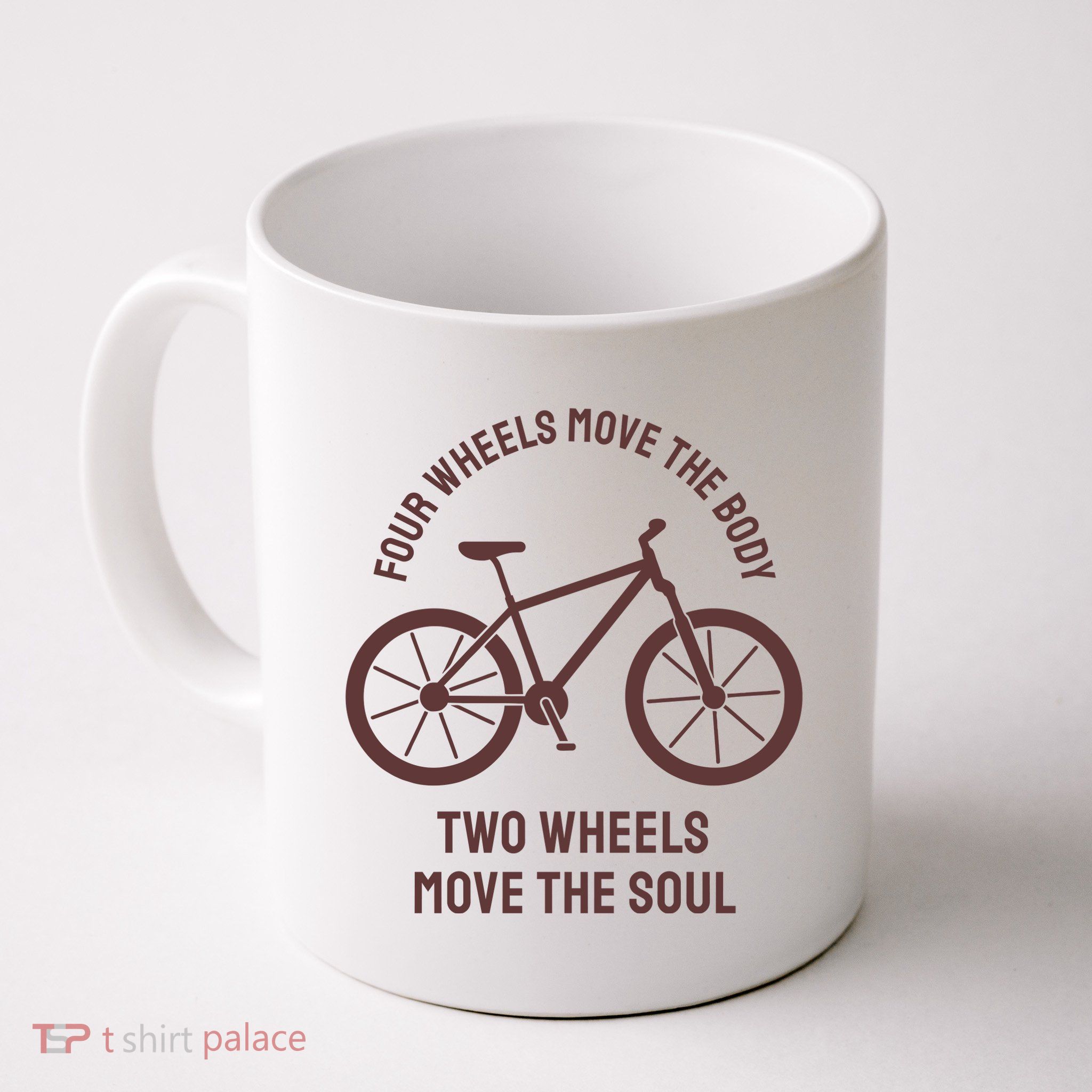 Two Wheels Move The Soul Mug