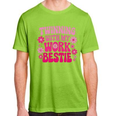 Twinning With My Work Bestie Friends Spirit Week Day Adult ChromaSoft Performance T-Shirt