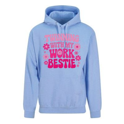 Twinning With My Work Bestie Friends Spirit Week Day Unisex Surf Hoodie