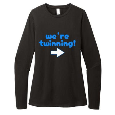 Twinning With My Bestie Spirit Week Twin Day Best Friend Womens CVC Long Sleeve Shirt