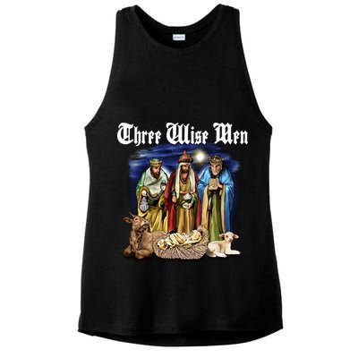 Three Wise Men Ladies PosiCharge Tri-Blend Wicking Tank
