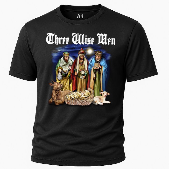 Three Wise Men Cooling Performance Crew T-Shirt