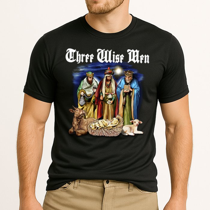 Three Wise Men Cooling Performance Crew T-Shirt