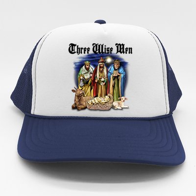 Three Wise Men Trucker Hat