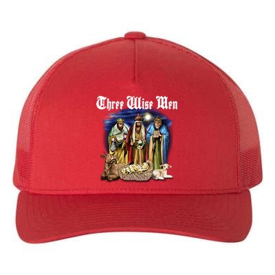 Three Wise Men Yupoong Adult 5-Panel Trucker Hat