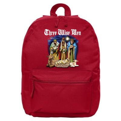 Three Wise Men 16 in Basic Backpack