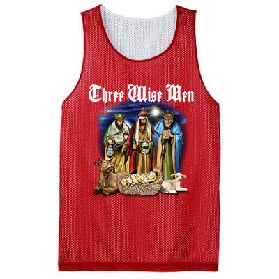 Three Wise Men Mesh Reversible Basketball Jersey Tank