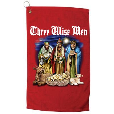 Three Wise Men Golf Towel