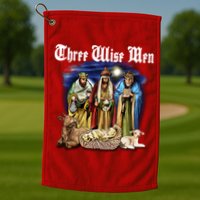 Three Wise Men Golf Towel
