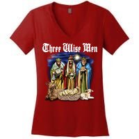 Three Wise Men Women's V-Neck T-Shirt