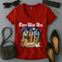 Three Wise Men Women's V-Neck T-Shirt