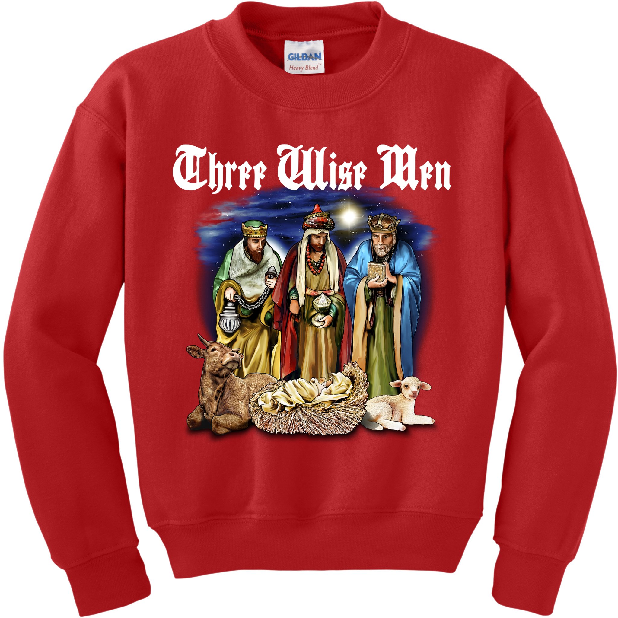 Three Wise Men Kids Sweatshirt