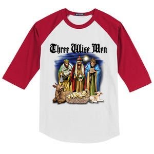 Three Wise Men Kids Colorblock Raglan Jersey