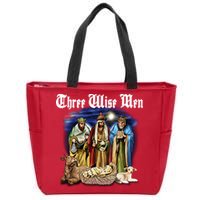 Three Wise Men Zip Tote Bag