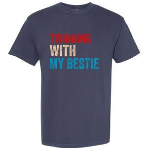 Twinning With My Bestie Spirit Week Best Friend Twin Day Garment-Dyed Heavyweight T-Shirt