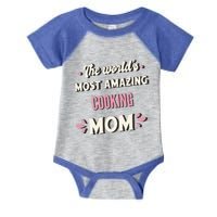 The World's Most Amazing Cooking Mom Gift Infant Baby Jersey Bodysuit