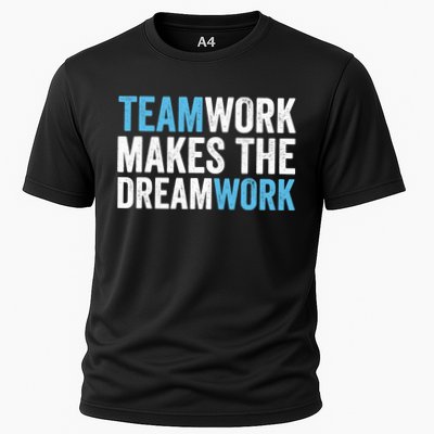 Team Work Makes The Dream Work | Teamwork Cooling Performance Crew T-Shirt