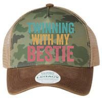 Twinning With My Bestie Spirit Week Best Friend Twin Day Legacy Tie Dye Trucker Hat