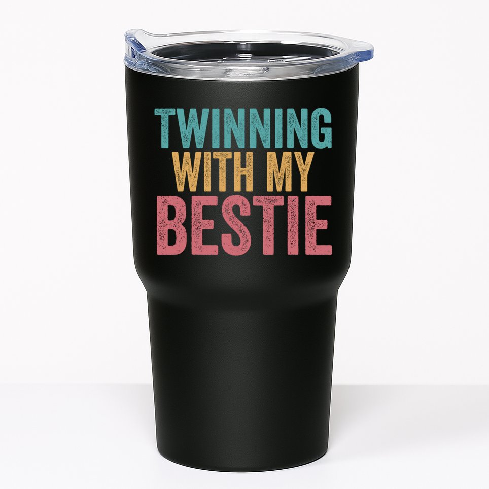 Twinning With My Bestie Spirit Week Best Friend Twin Day Tumbler
