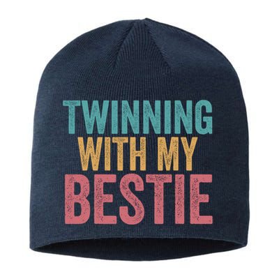 Twinning With My Bestie Spirit Week Best Friend Twin Day Sustainable Beanie