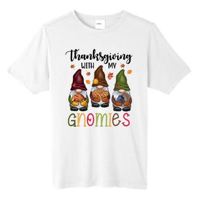 Thanksgiving With My Gnomies Holiday Festive Tall Fusion ChromaSoft Performance T-Shirt