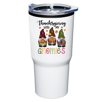 Thanksgiving With My Gnomies Holiday Festive Tumbler