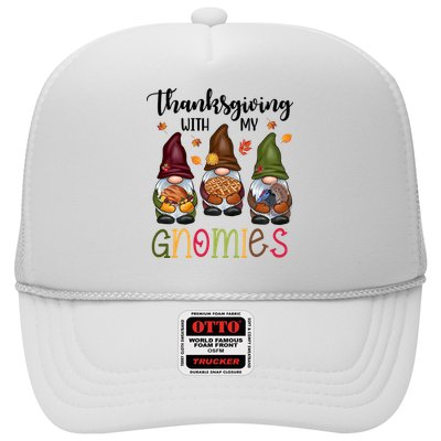 Thanksgiving With My Gnomies Holiday Festive Trucker Hat