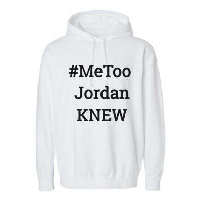 Tamie Wilson Metoo Jordan Knew Garment-Dyed Fleece Hoodie