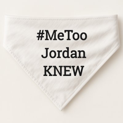 Tamie Wilson Metoo Jordan Knew USA-Made Doggie Bandana