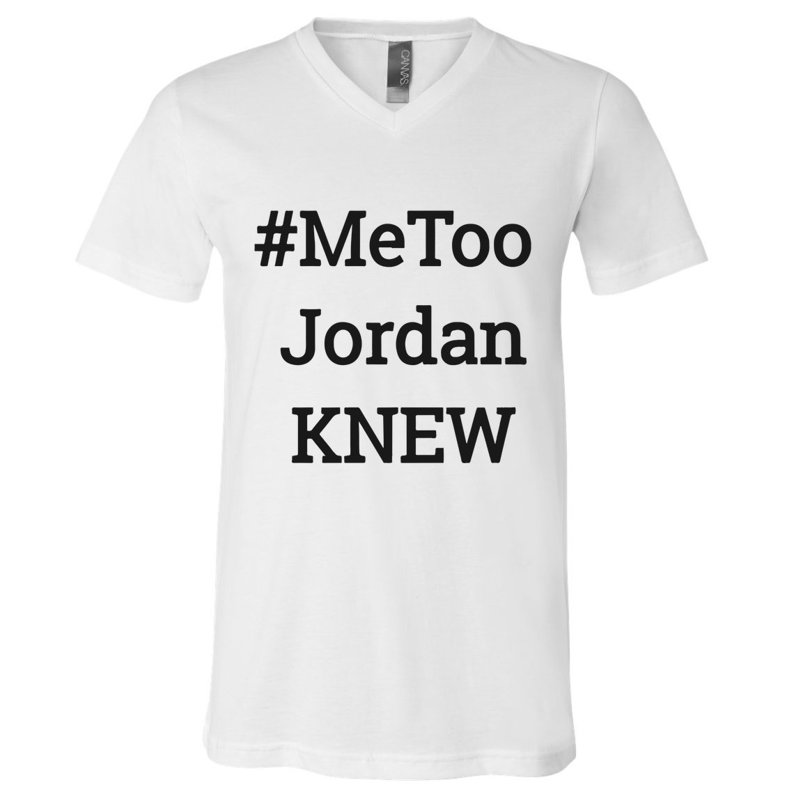 Tamie Wilson Metoo Jordan Knew V-Neck T-Shirt