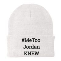 Tamie Wilson Metoo Jordan Knew Knit Cap Winter Beanie