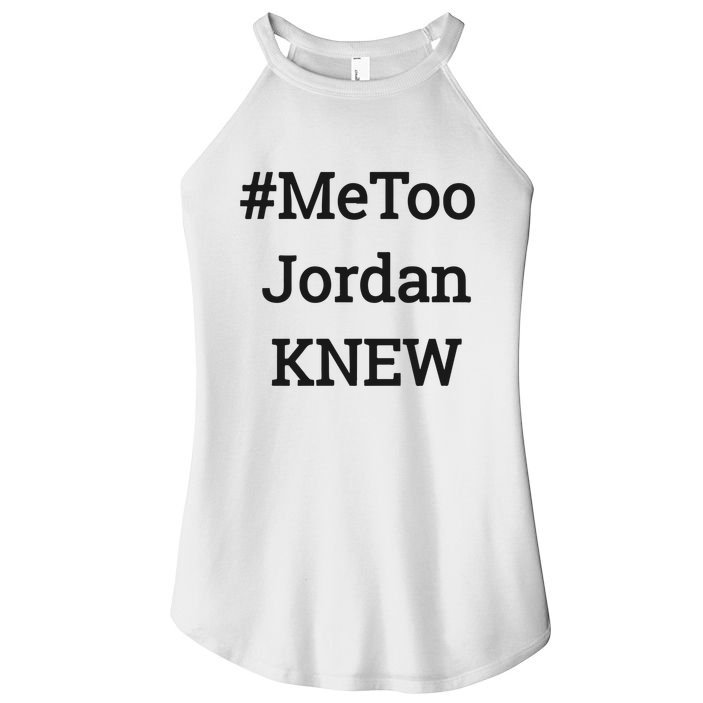 Tamie Wilson Metoo Jordan Knew Women's Perfect Tri Rocker Tank