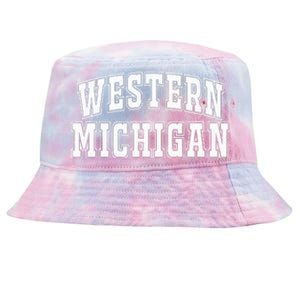 Town W.E.S.T.E.R.N Michigan Tie-Dyed Bucket Hat