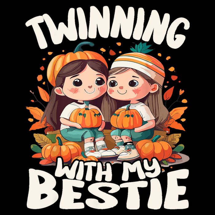 Twinning With My Bestie Spirit Week Twin Day Best Friend 70s Impact Tech Backpack