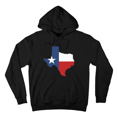 Texas Women Men Texas State Lone Star Flag Map Hoodie