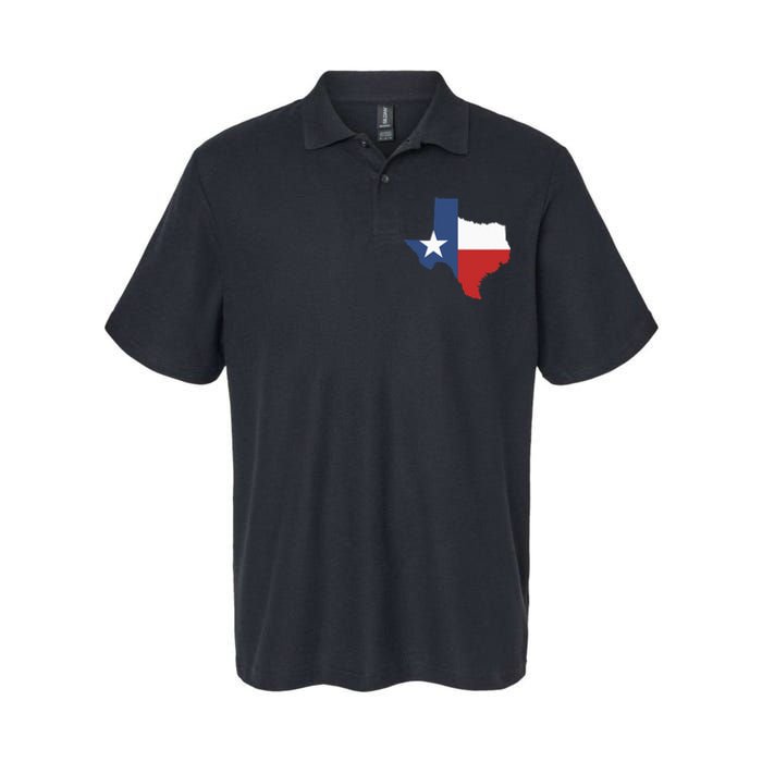 Texas Women Men Texas State Lone Star Flag Map Softstyle Adult Sport Polo