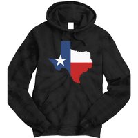 Texas Women Men Texas State Lone Star Flag Map Tie Dye Hoodie