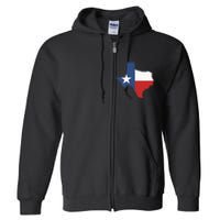 Texas Women Men Texas State Lone Star Flag Map Full Zip Hoodie