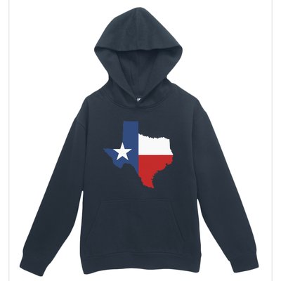 Texas Women Men Texas State Lone Star Flag Map Urban Pullover Hoodie