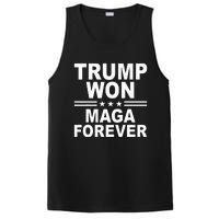 Trump Won Maga Forever PosiCharge Competitor Tank