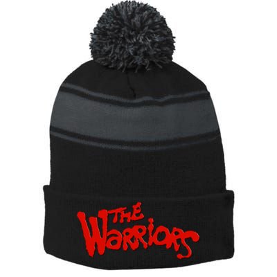 The Warriors Movie Stripe Pom Pom Beanie