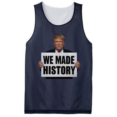 Trump We Made History Mesh Reversible Basketball Jersey Tank