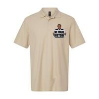 Trump We Made History Softstyle Adult Sport Polo