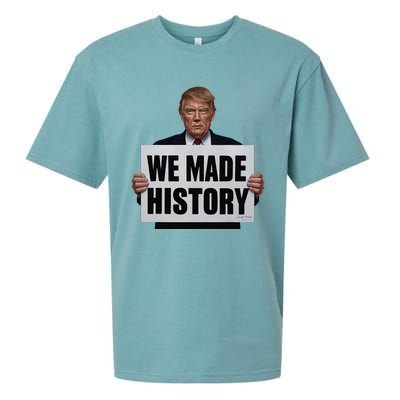 Trump We Made History Sueded Cloud Jersey T-Shirt