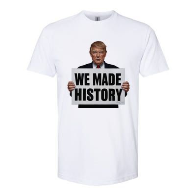 Trump We Made History Softstyle CVC T-Shirt