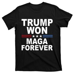 Trump Won Maga Forever T-Shirt