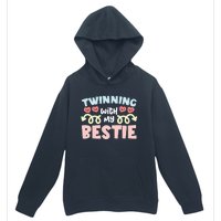 Twinning With My Bestie Spirit Week Twin Day Best Friend Urban Pullover Hoodie